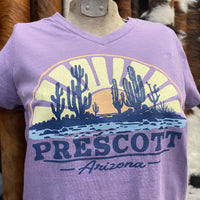 Women’s Prairie Mountain Limitless Sun Water V-Neck Tee