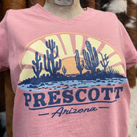 Women’s Prairie Mountain Limitless Sun Water V-Neck Tee