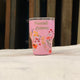 Mini Stainless Steel Flowered Tumbler 2oz.