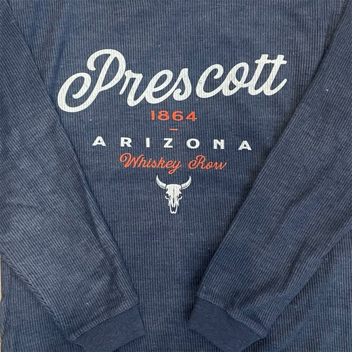 Navy Cowskull Crew Neck Sweater