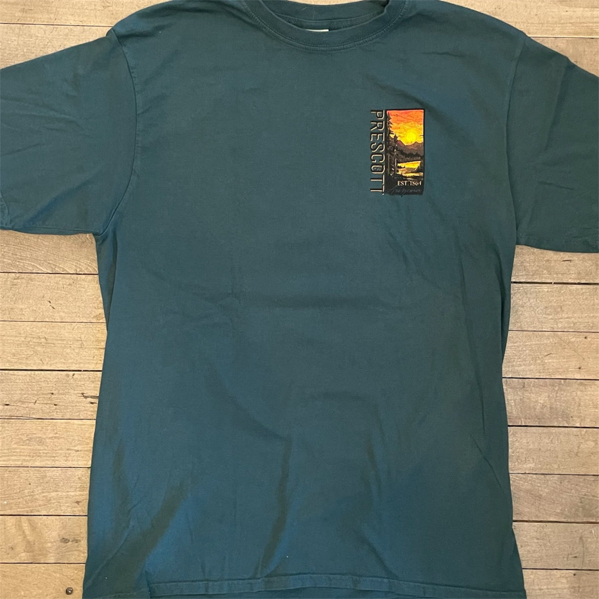 Unisex Evergreen Mountain and Lake T-Shirt