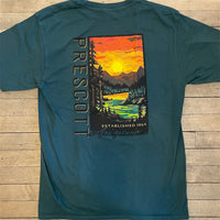 Unisex Evergreen Mountain and Lake T-Shirt