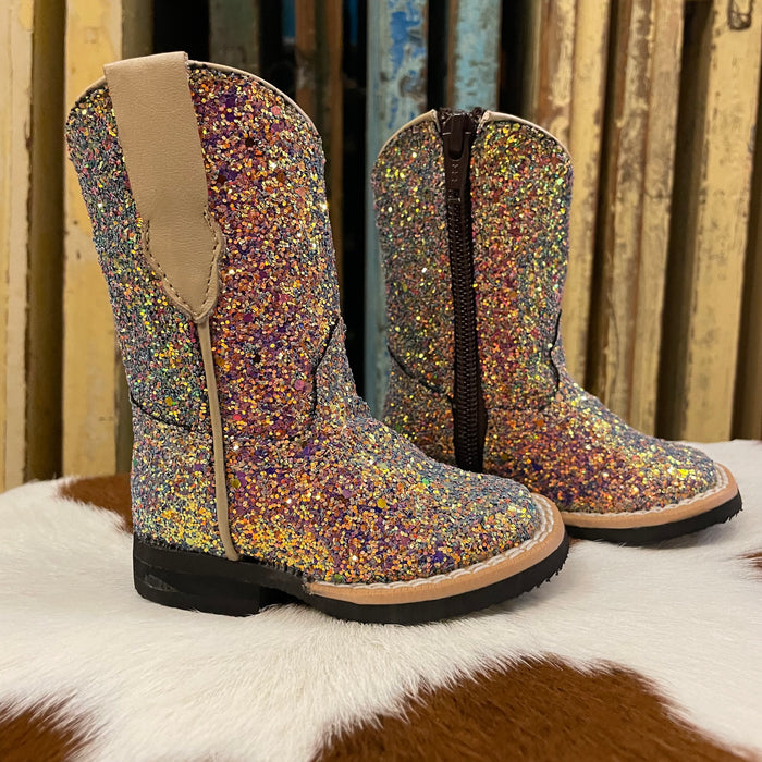 Infant Blue Mermaid Tanner Mark Boots