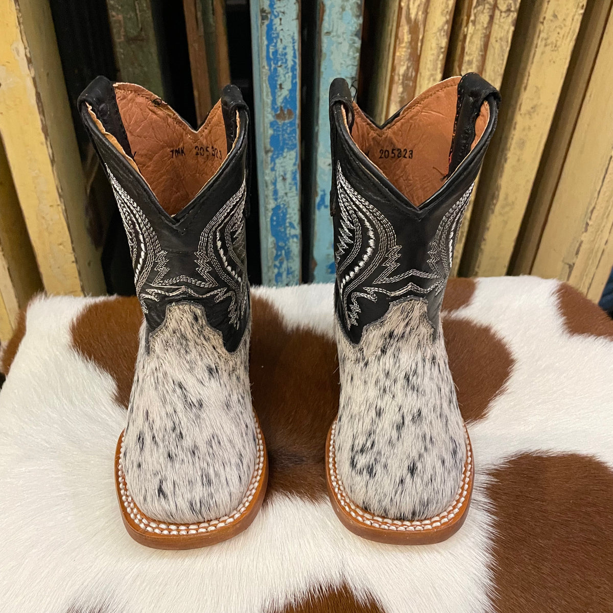 Kid’s Cash Cowhide Tanner Mark Boots