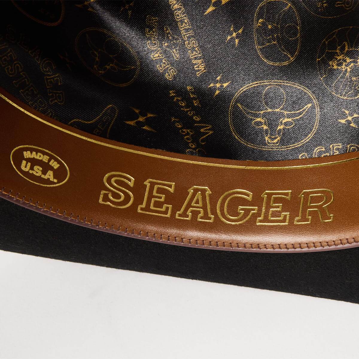 LONGHORN 4X HAT BLACK