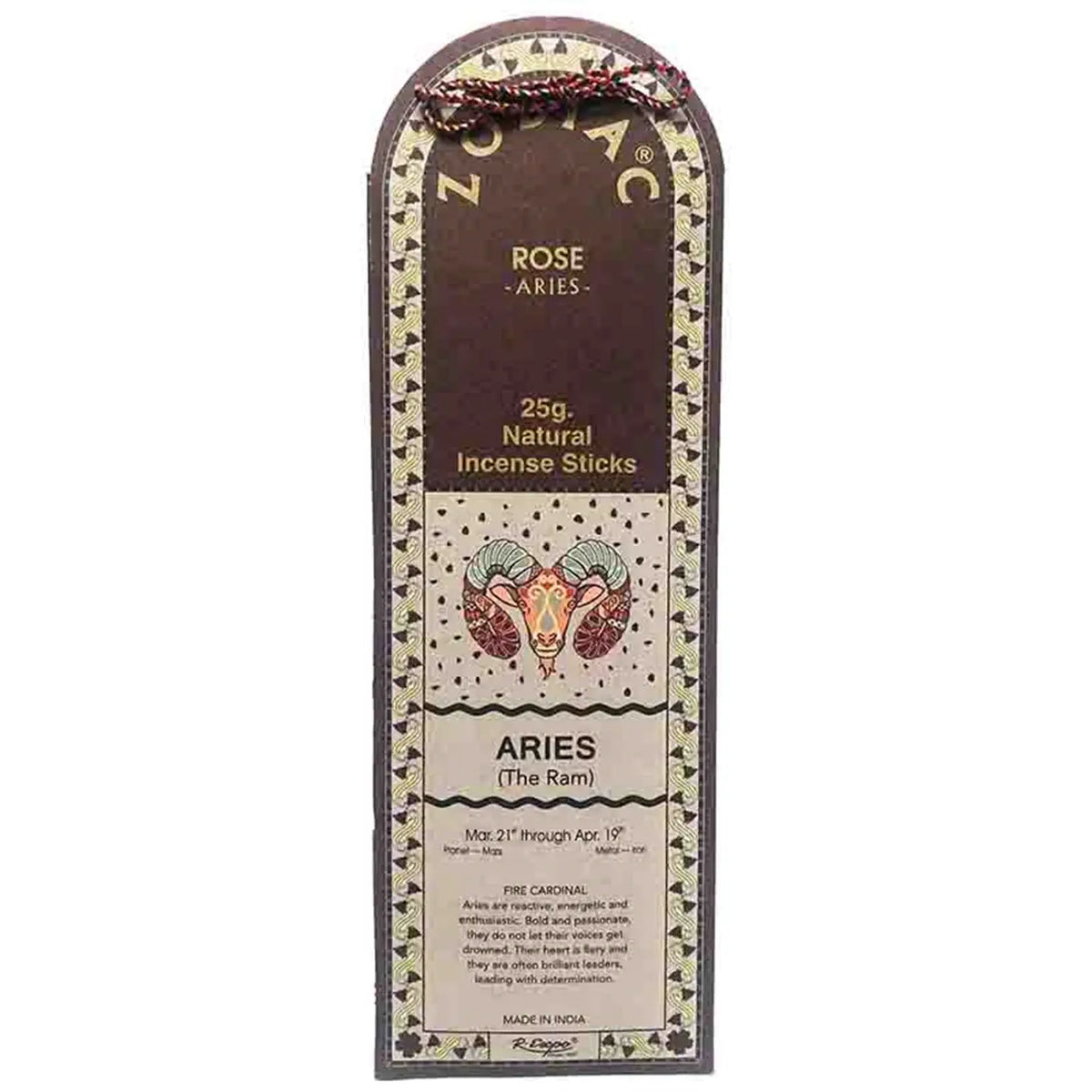 Rose Aries Incense 25g