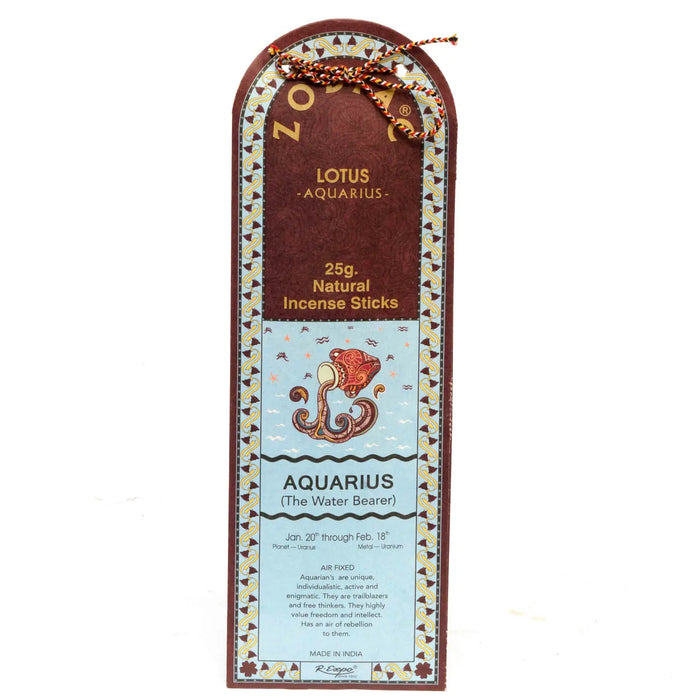 Lotus Aquarius Incense 25g