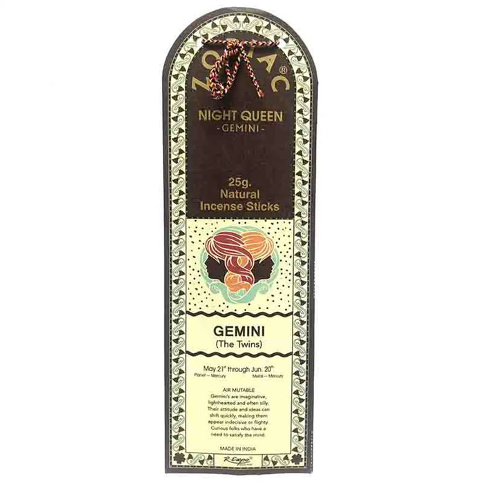 Night Queen Gemini Incense 25g