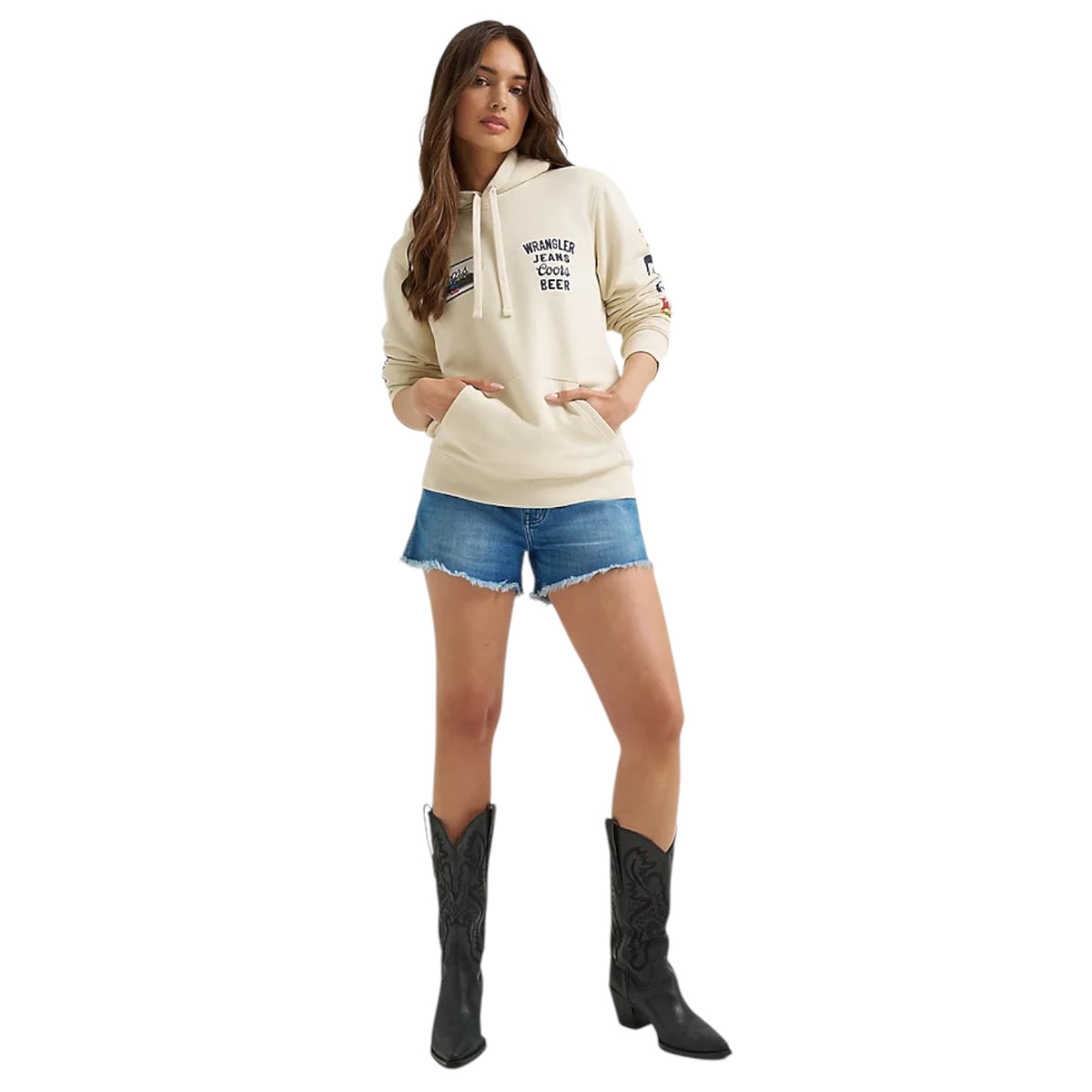 Wrangler X Coors Unisex Hooded Sweatshirt
