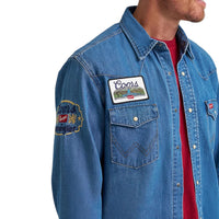 Wrangler X Coors Unisex Denim Shirt