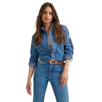 Wrangler X Coors Unisex Denim Shirt