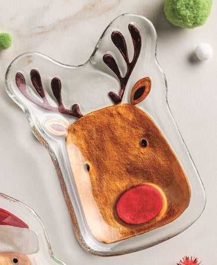 Christmas Tidbit Plate