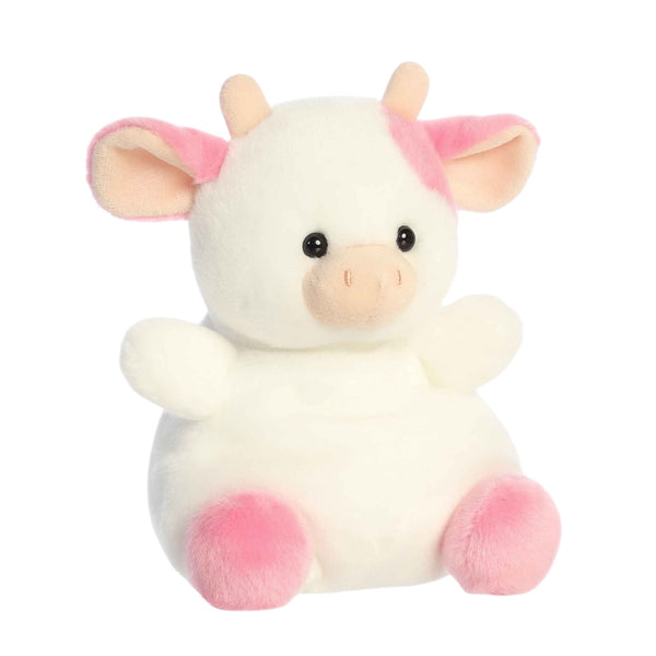 8” Belle Strawberry Cow Plush