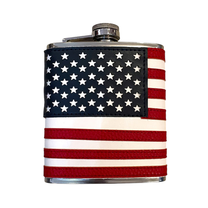 American Flag 7oz Flask
