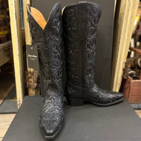 Tony Lama Camila Black Cowhide 15” Boot