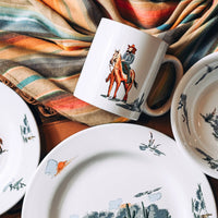 Ranch Life 16PC Ceramic Dinnerware Set