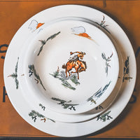 Ranch Life 16PC Ceramic Dinnerware Set