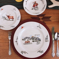 Ranch Life 16PC Ceramic Dinnerware Set