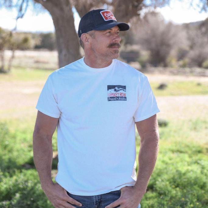 Whiskey Row Ivory Short Sleeve T Shirt