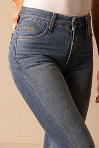 Jennifer Mid Wash Kimes Jeans