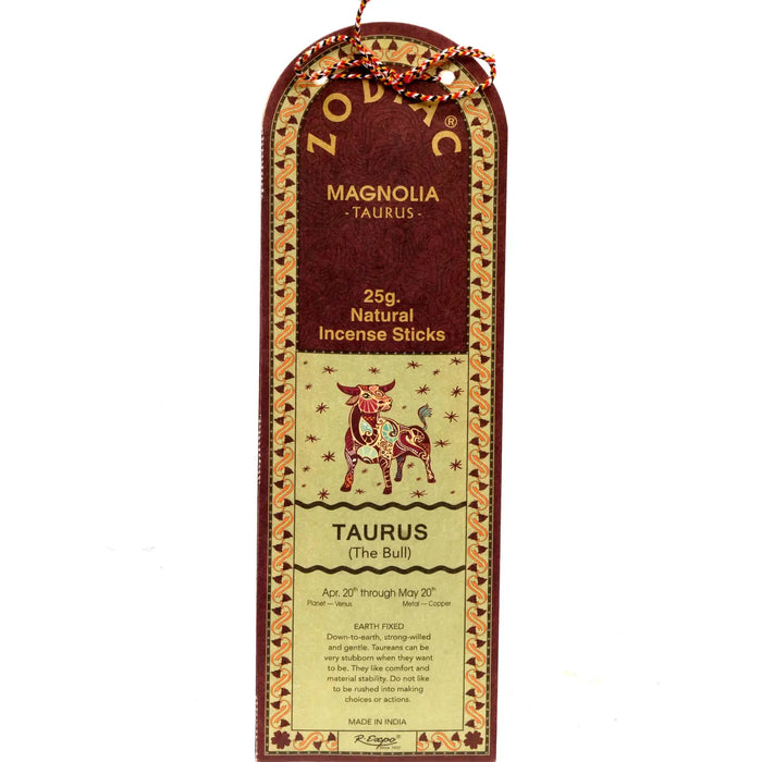 Magnolia Taurus Incense 25g
