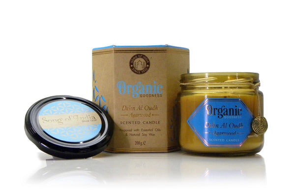 Organic Goodness Candle Agarwood