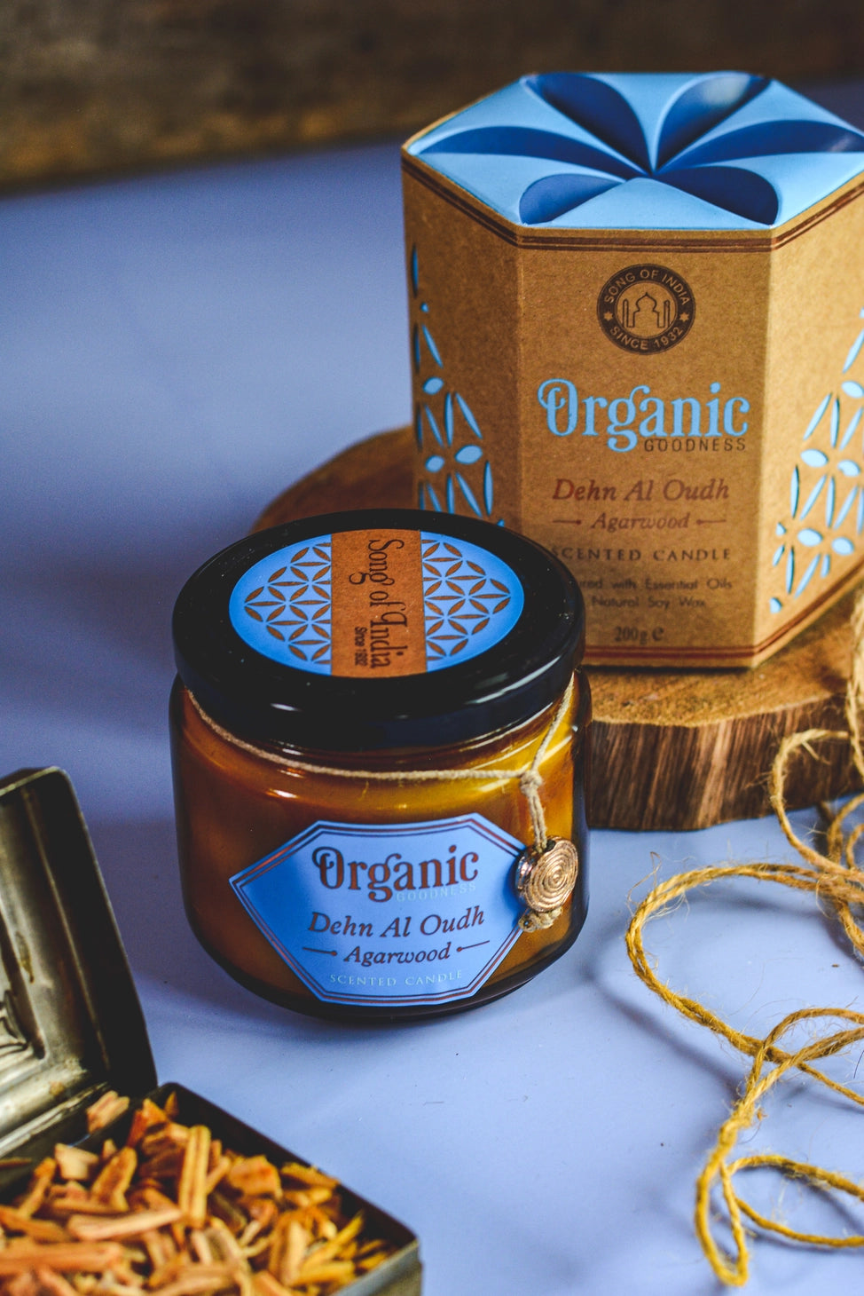 Organic Goodness Candle Agarwood