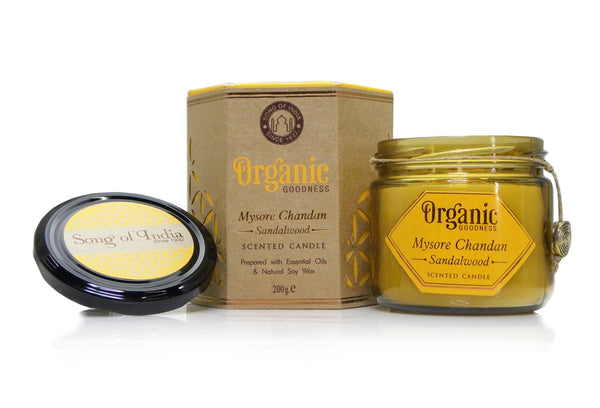 Organic Goodness Sandalwood Candle