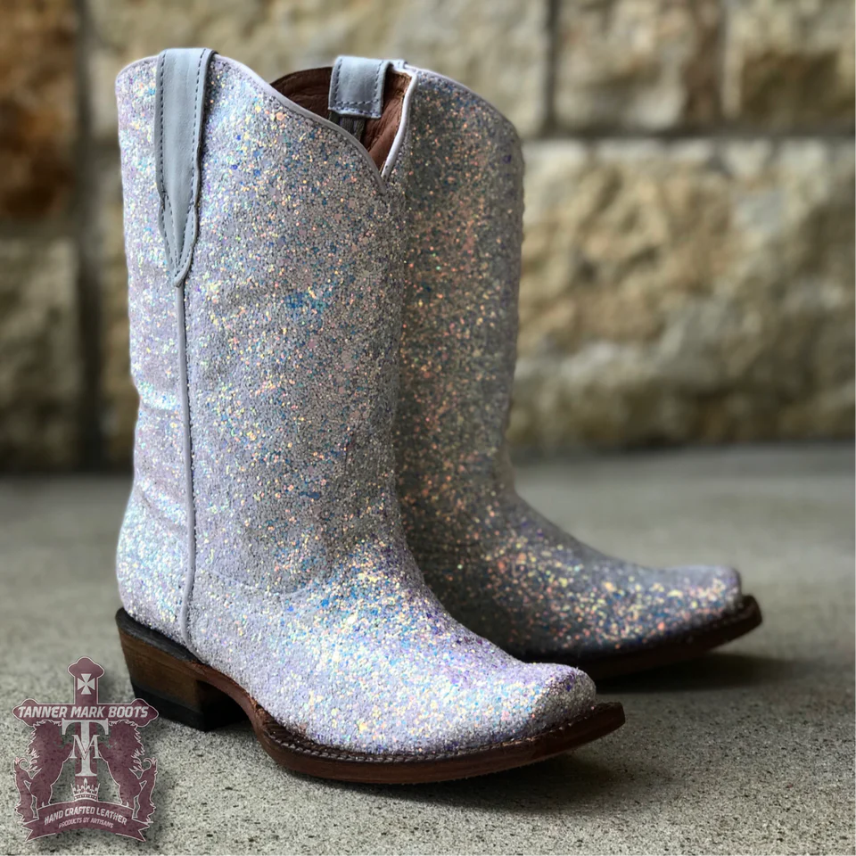 Kid’s Mint Unicorn Tanner Mark Boots
