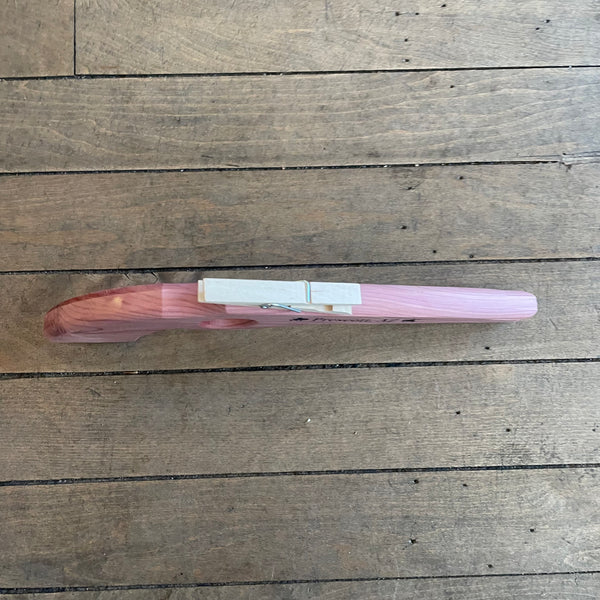 Cedar Wooden Rubber Band Single Pistol