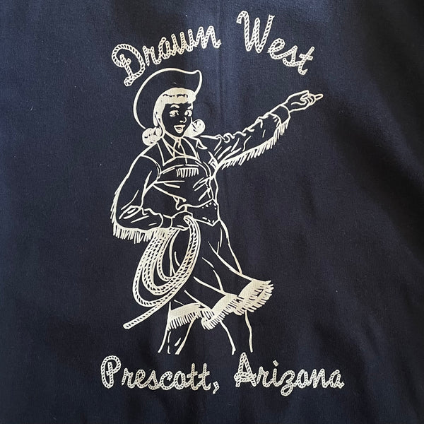 Drawn West Prescott, AZ Navy Varsity Button Jacket