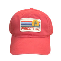 Salmon Striped Cactus Patch Prescott AZ Baseball Cap