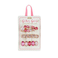 Glitzy Gems Rhinestone Hair Clips