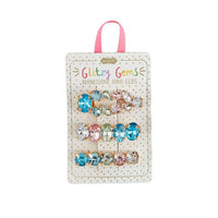 Glitzy Gems Rhinestone Hair Clips