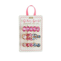 Glitzy Gems Rhinestone Hair Clips