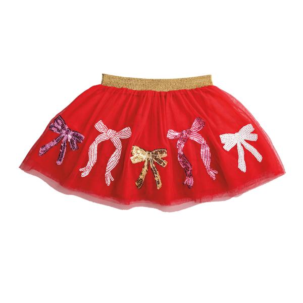 Bows Red Tutu 12M-2T