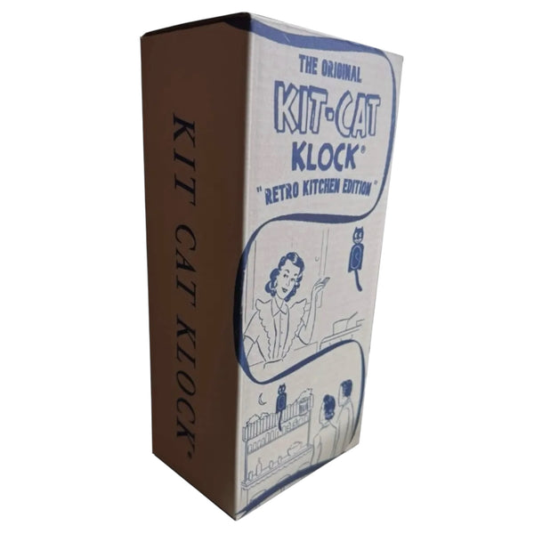 Retro Red Kitchen Edition Kit-Cat Klock
