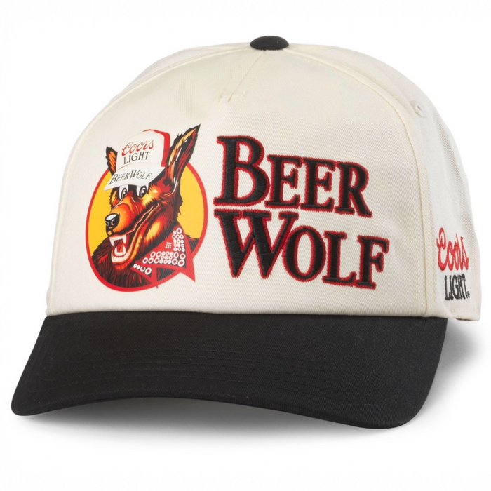 Beer Wolf Coors Light Snapback Cap