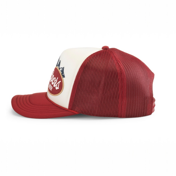 Coors Patch Red Foamy SnapBack Cap