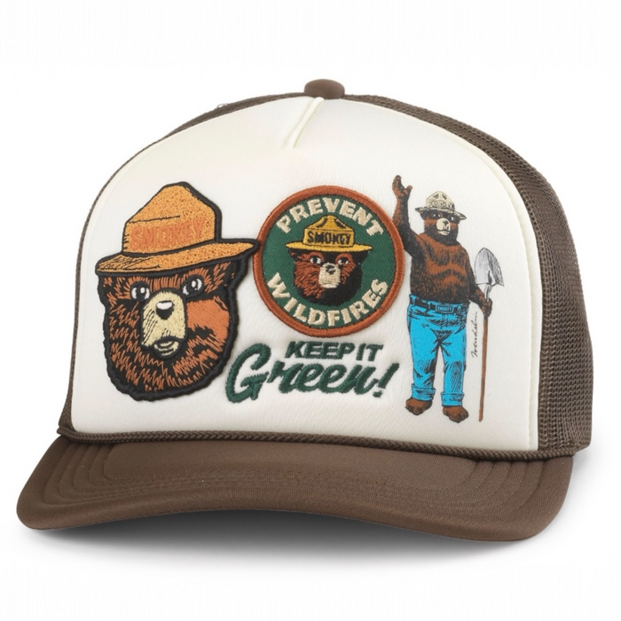 Smokey the Bear Patch SnapBack Cap