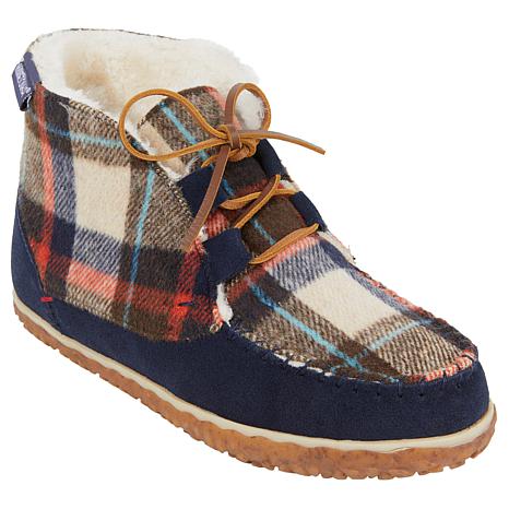 Torrey Dark Navy Multi Minnetonka Boots