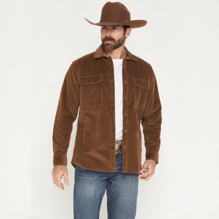 Pendleton Men’s Belmont Corduroy Button-Down Shirt Jacket