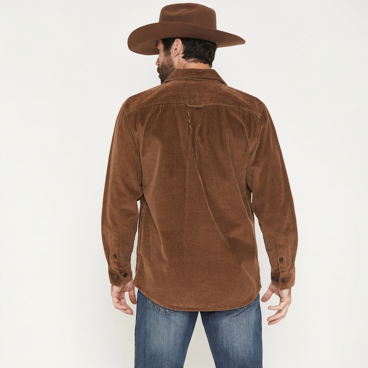 Pendleton Men’s Belmont Corduroy Button-Down Shirt Jacket