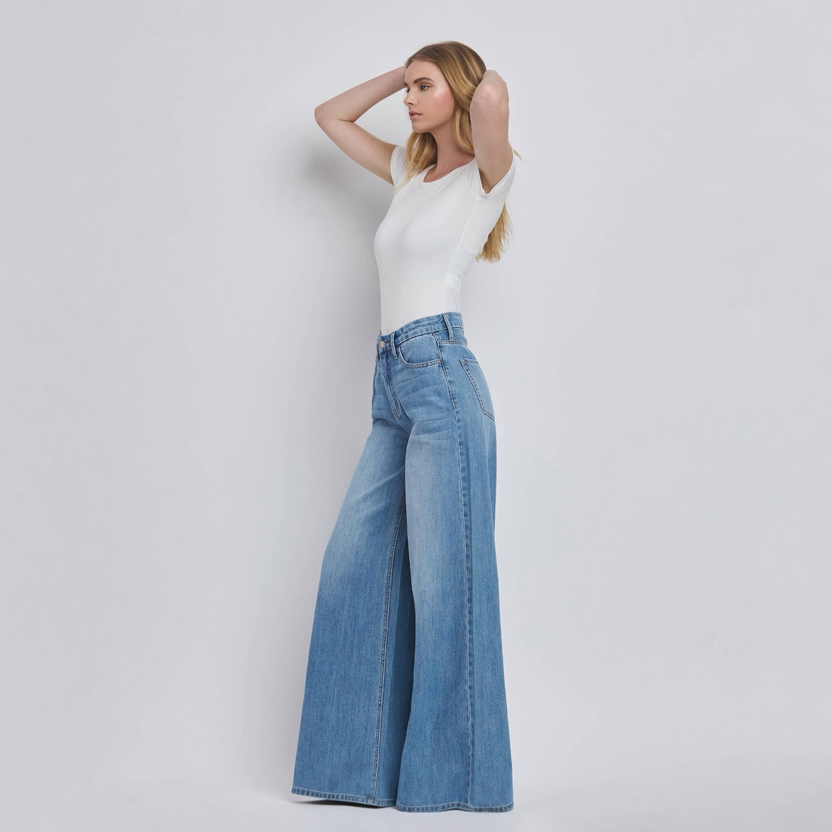 Kudos Olivia Super High Rise Wide Leg Jeans