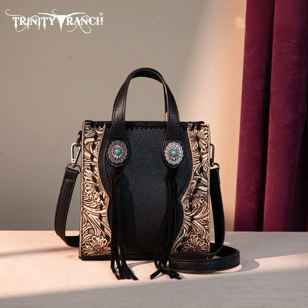 Trinity Ranch Concho Collection Mini Tote/Crossbody