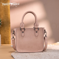 Trinity Ranch Floral Tooled Collection Mini Tote/Crossbody