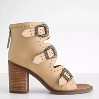 WOMEN'S DINGO BOOT ZIGGY WESTERN SANDAL BOOTIES