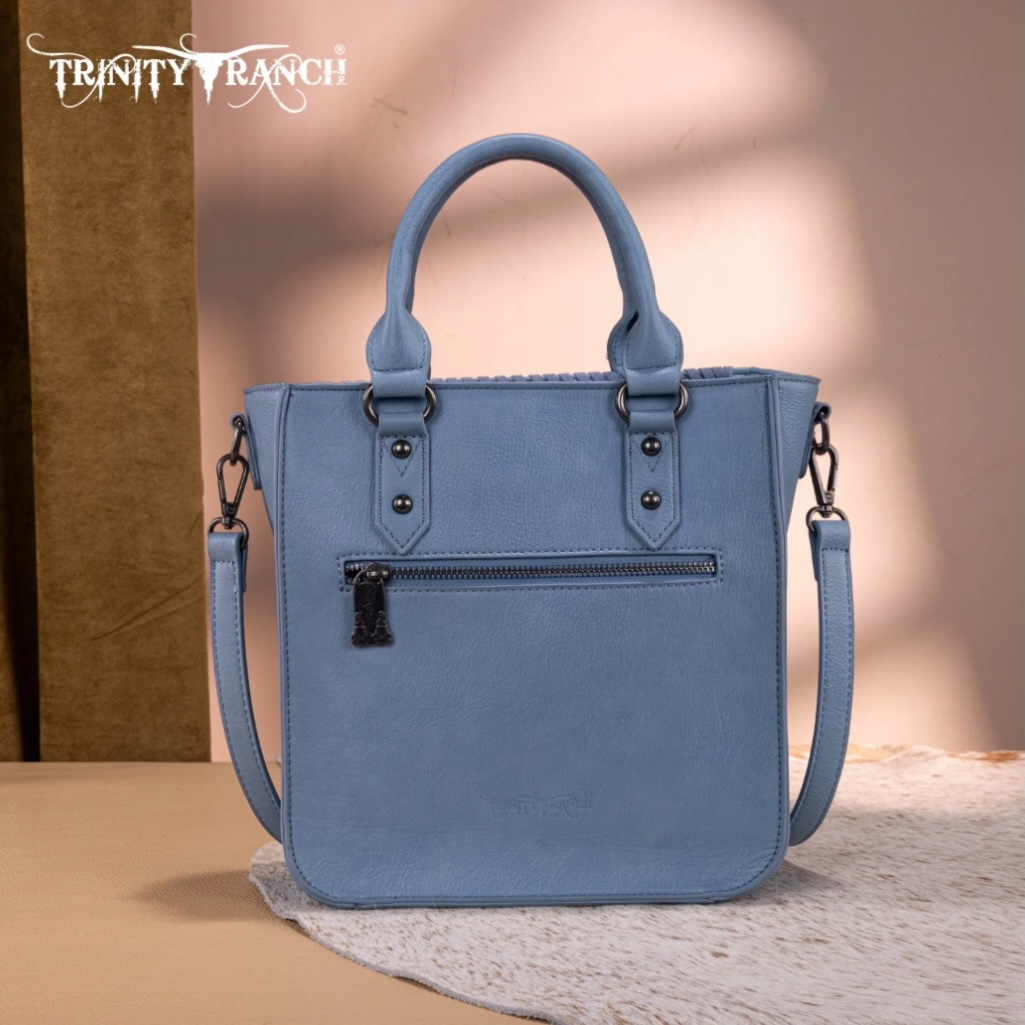 Trinity Ranch Floral Tooled Collection Tote/Crossbody