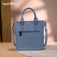 Trinity Ranch Floral Tooled Collection Tote/Crossbody