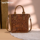 Trinity Ranch Floral Tooled Collection Tote/Crossbody
